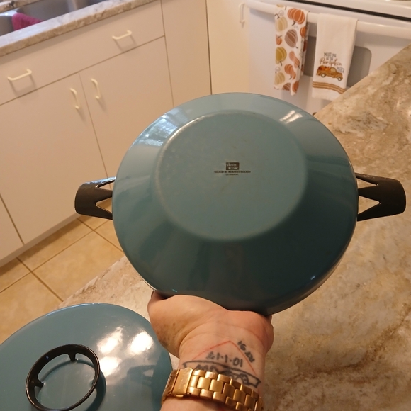 Glad and Marstrand Dan Kok  vintage enamel pot. - Picture 6 of 8